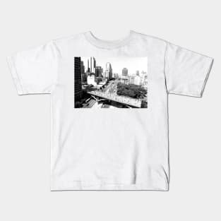 Vintage photo of Sao Paulo Brazil Kids T-Shirt